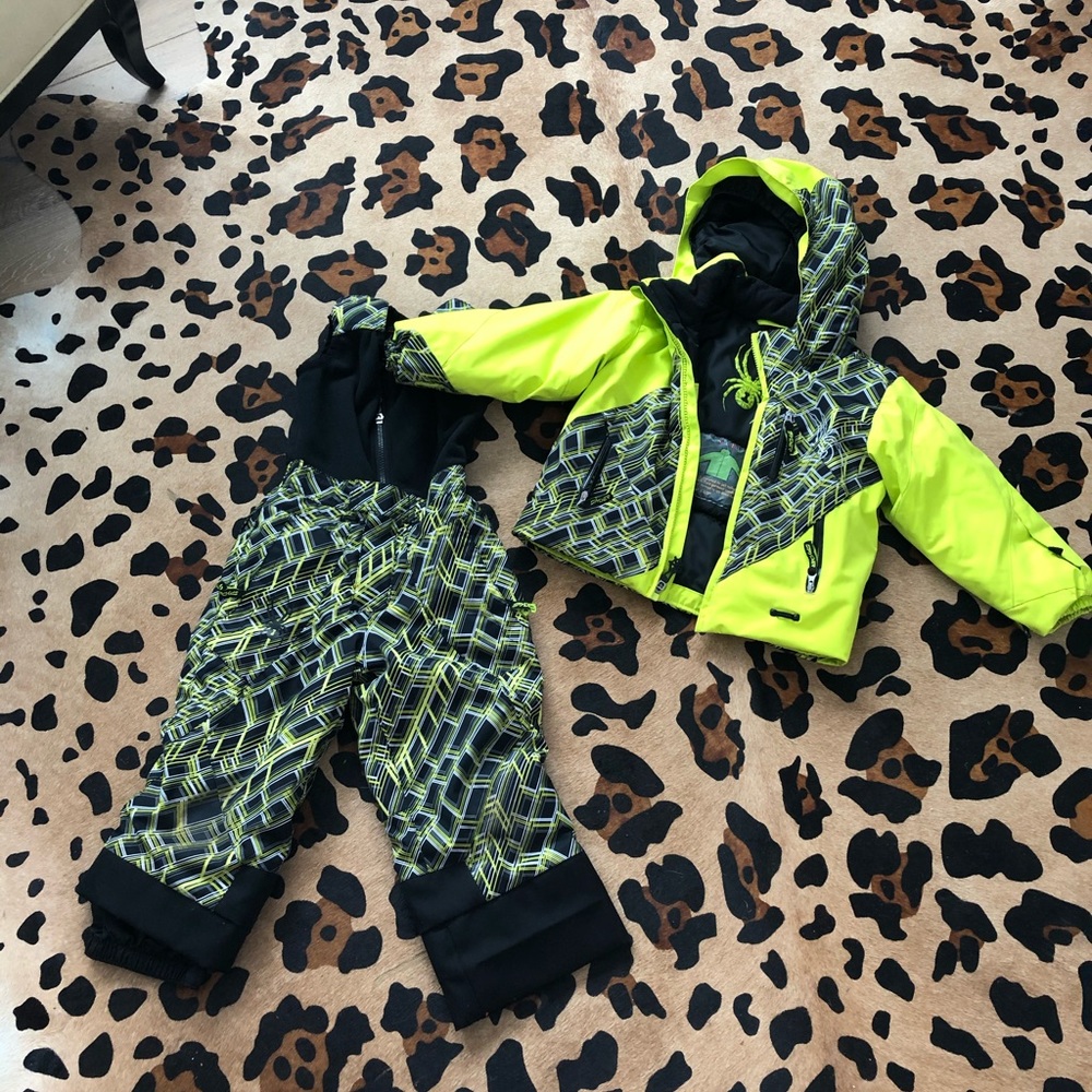 3T boys Spyder jacket and snow pants
